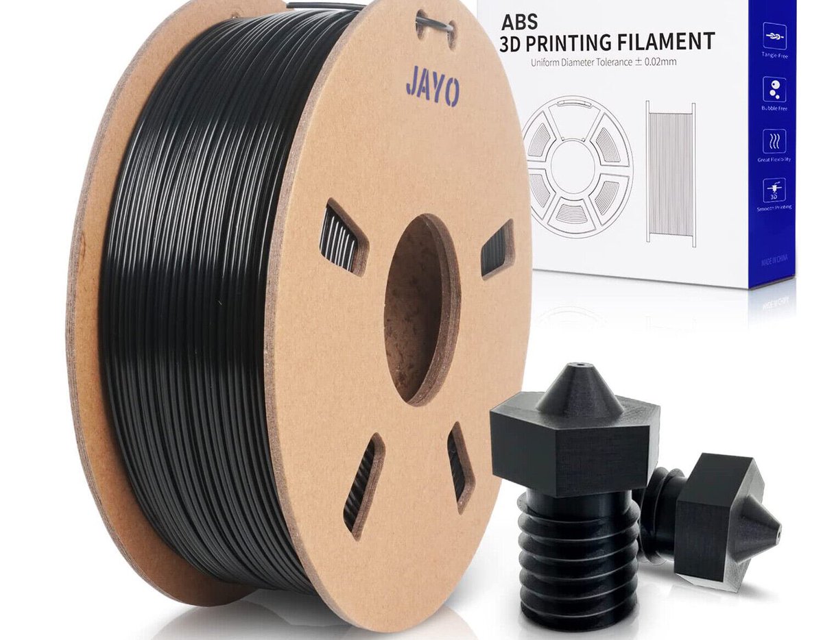 ABS filament and printed mechanical parts