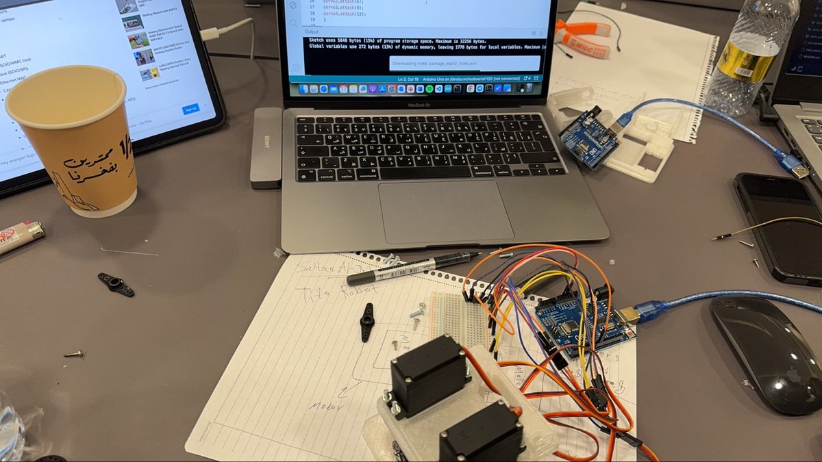 Tito Robot wiring and testing
