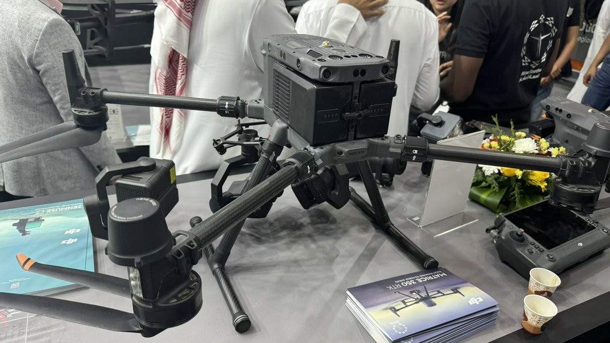 DJI drone showcase