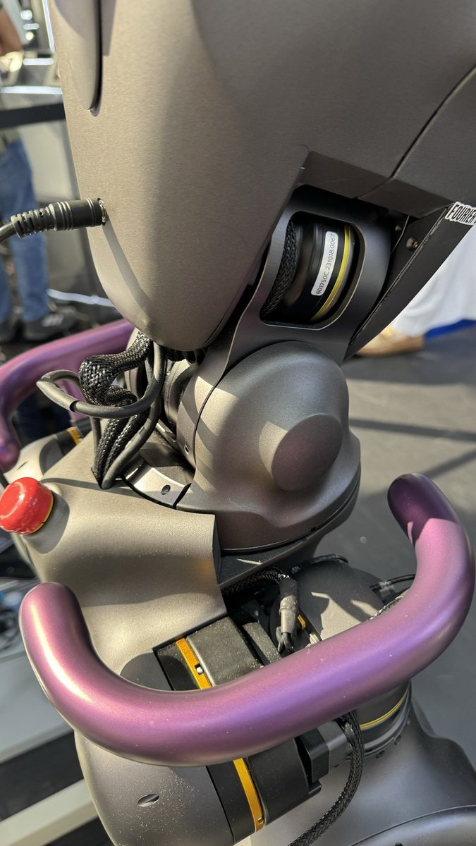 Robot prototype front view