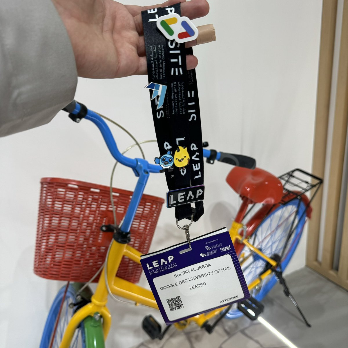 Google booth at LEAP 2024